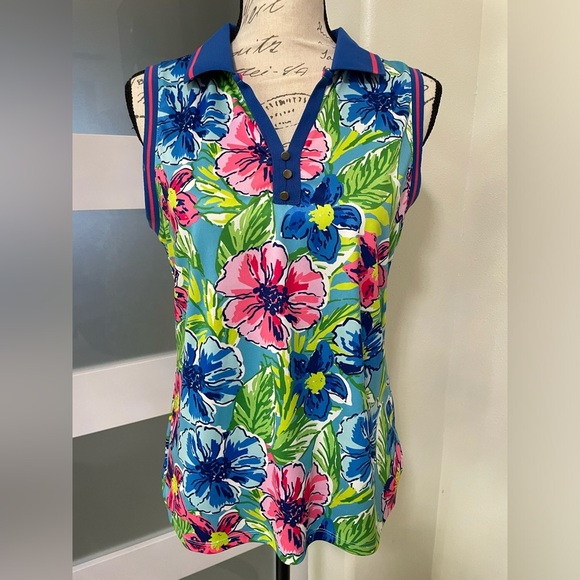 ⭐️ Beautiful Rafaella weekend sleeveless top SZ Medium EUC - Picture 1 of 6